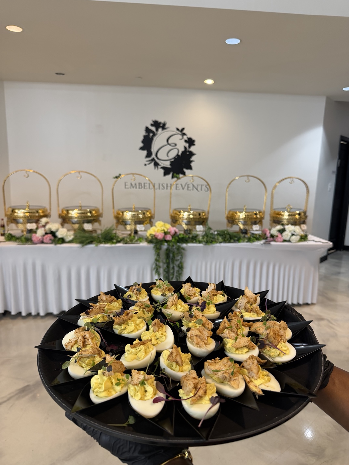 Elegant Soul Secrets appetizer presentation